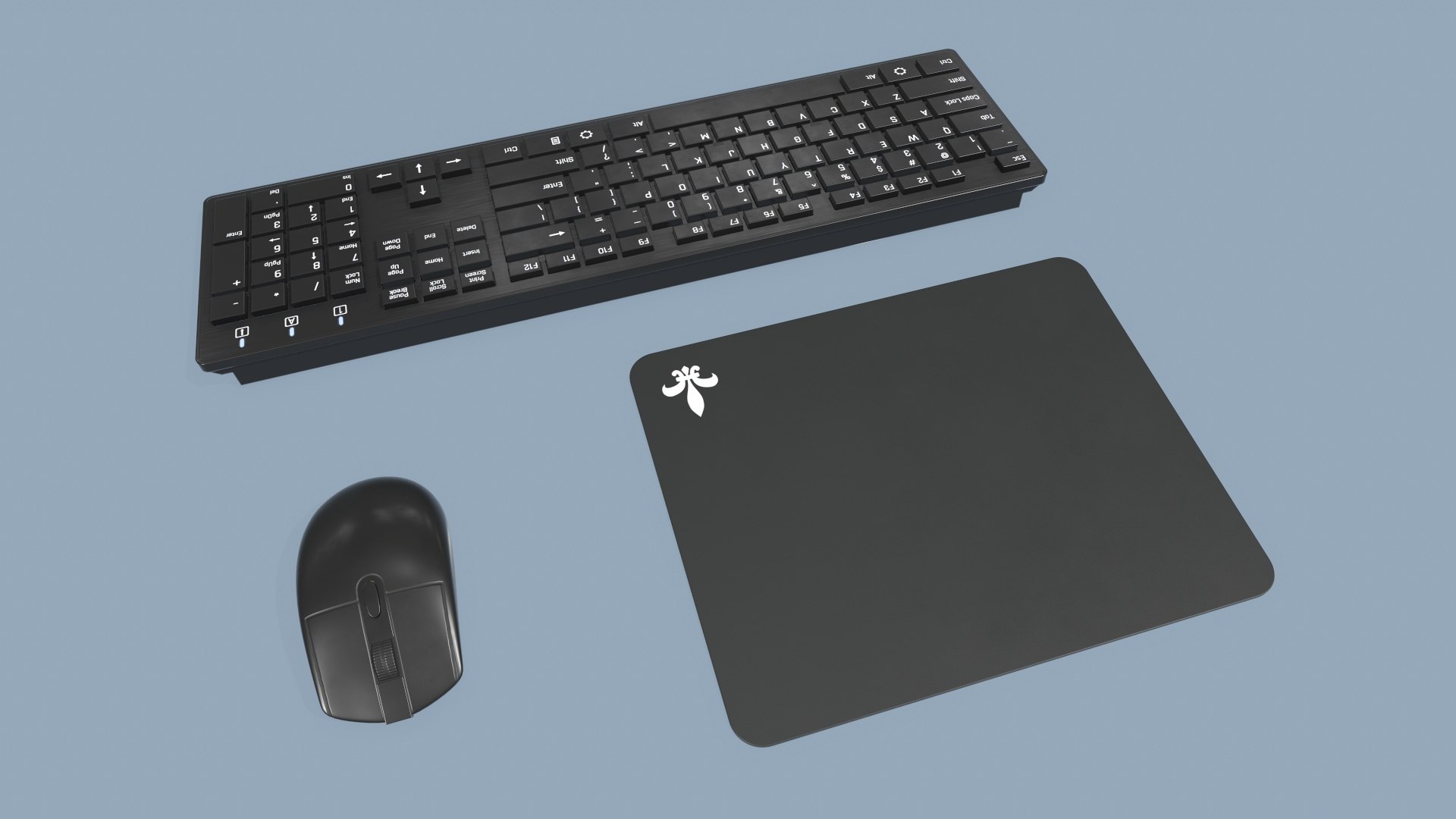 3D Computer Mouse And Keyboard - TurboSquid 1855003