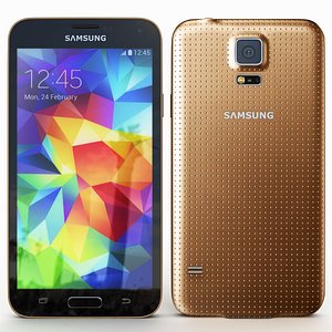 samsung galaxy s5 3d model