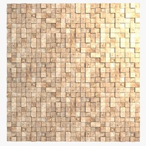 3d teak wall cladding