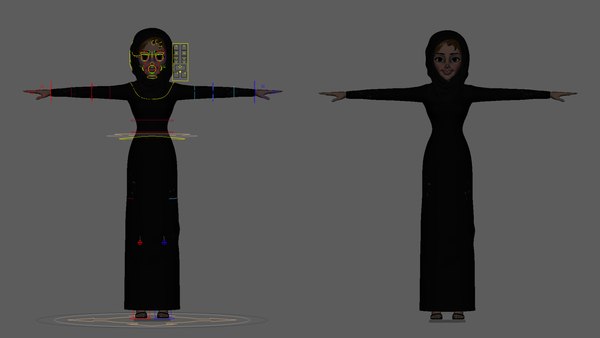 modelo 3d Stylized Ethnic Rigs - Arab - TurboSquid 2017198