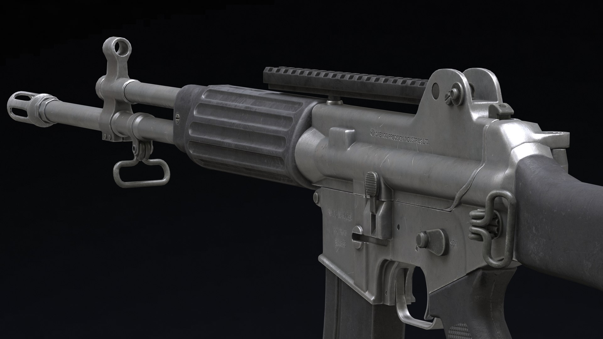 Daewoo Precision Industries K2 Low Poly 3D model https://p.turbosquid.com/ts-thumb/zd/ZxgN8R/IN/daewook2lowpoly007/jpg/1629949468/1920x1080/fit_q87/af48ab404aeaddba6805826613411f74547092f7/daewook2lowpoly007.jpg