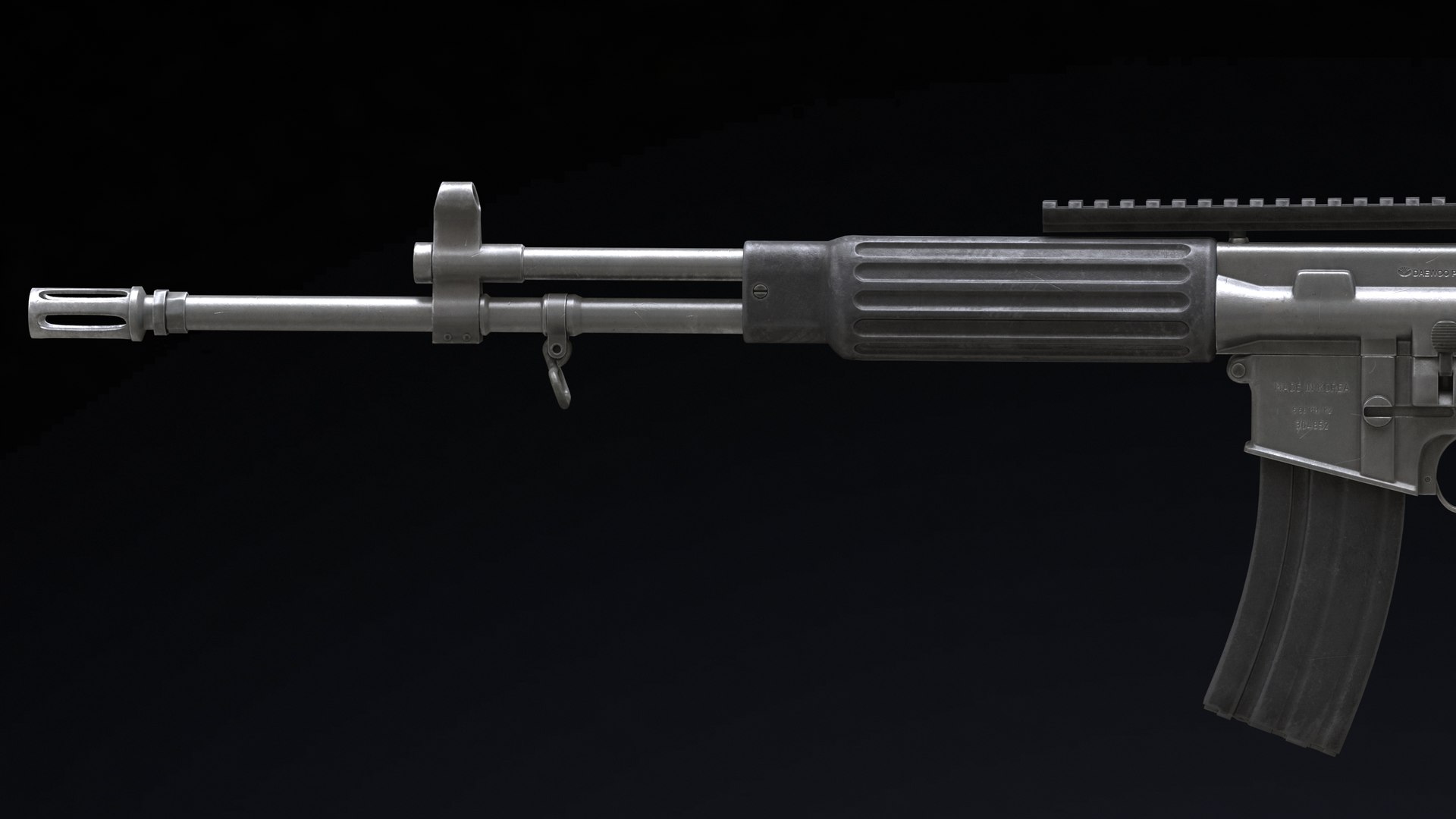 Daewoo Precision Industries K2 Low Poly 3D model https://p.turbosquid.com/ts-thumb/zd/ZxgN8R/QP/daewook2lowpoly008/jpg/1629949458/1920x1080/fit_q87/5144140d909c0f8a41088ba87fa3ec5b89270152/daewook2lowpoly008.jpg