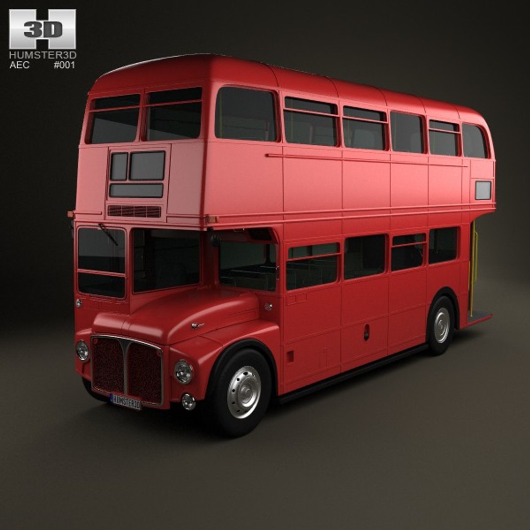 routemaster aec rm 3d model