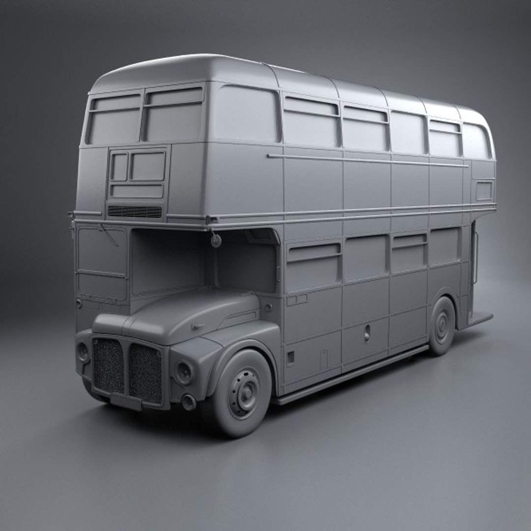 routemaster aec rm 3d model