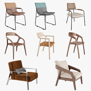 Chairs Collection 02 model