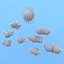 Pacchetto Low Poly Clouds