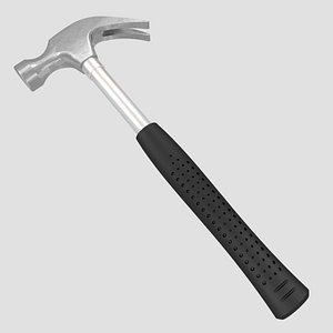 3d claw hammer model