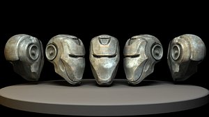 free iron robot 3d model