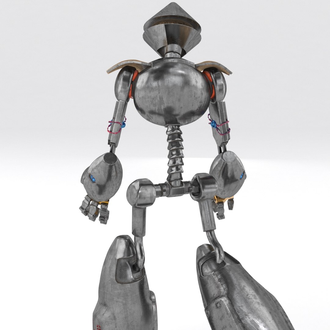 Robot Electron 3d Max
