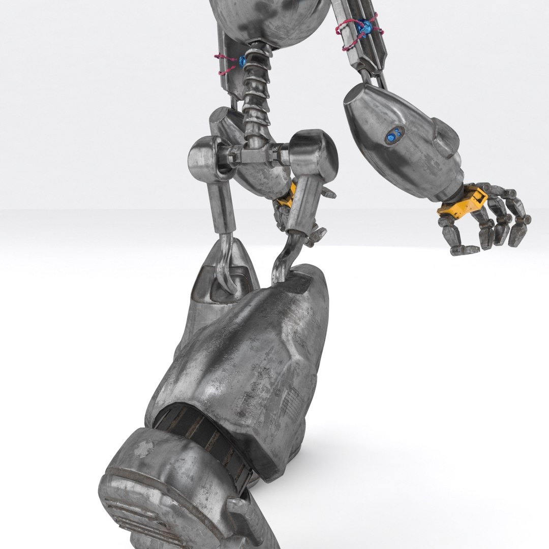 Robot Electron 3d Max
