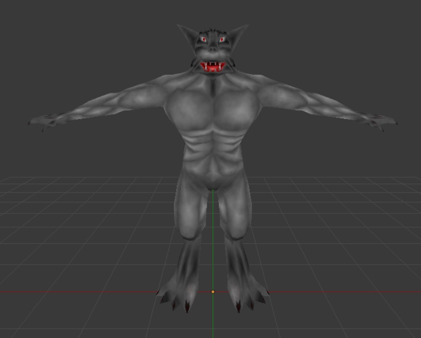 Wolf 3d Model