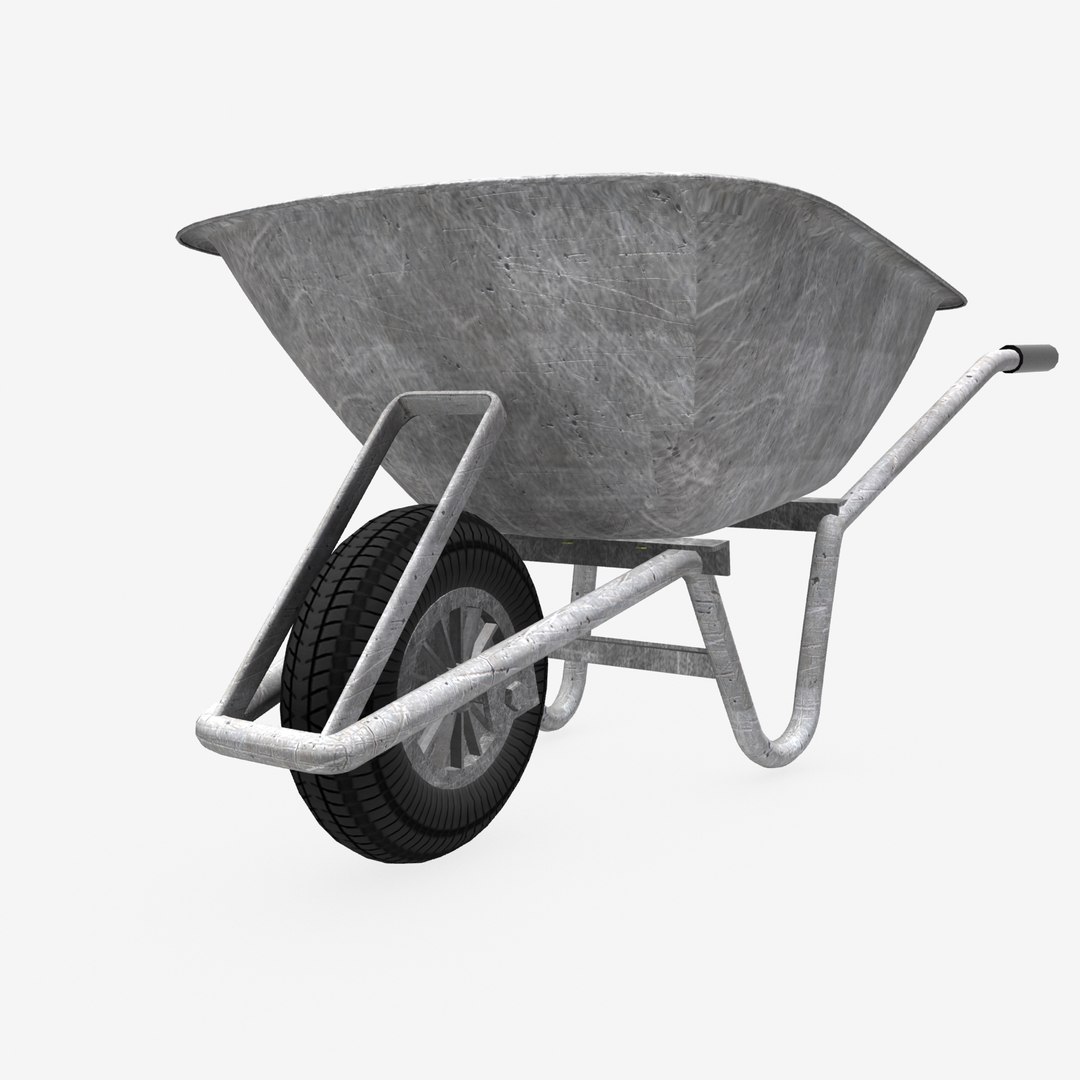 Wheelbarrow Wheel Barrow 3d Max