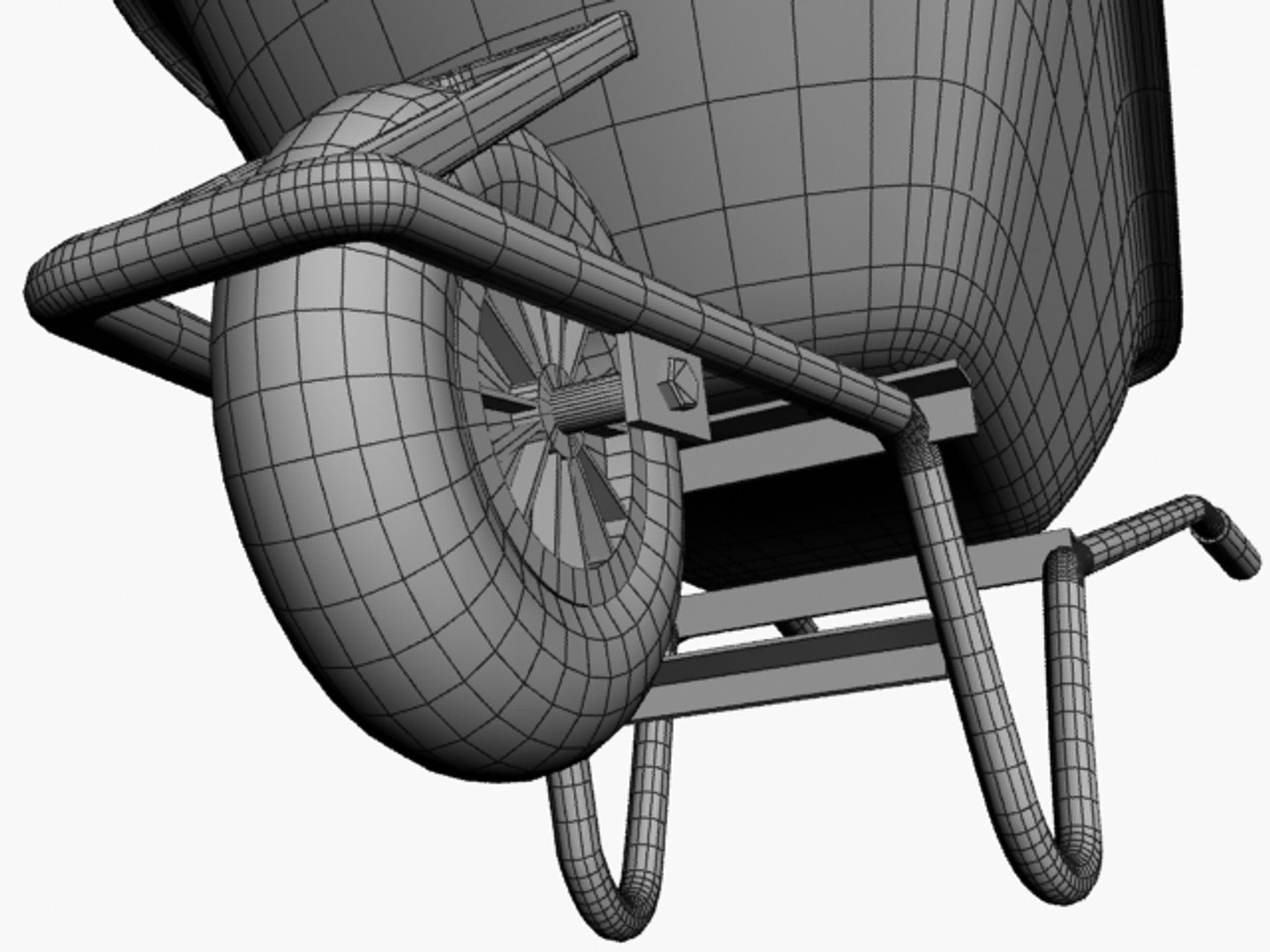 Wheelbarrow Wheel Barrow 3d Max