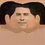 John Travolta Head - Low poly head for game Low-poly