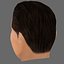 John Travolta Head - Low poly head for game Low-poly