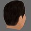 John Travolta Head - Low poly head for game Low-poly