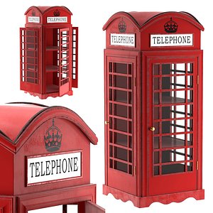 Showcase London Telephone Box
