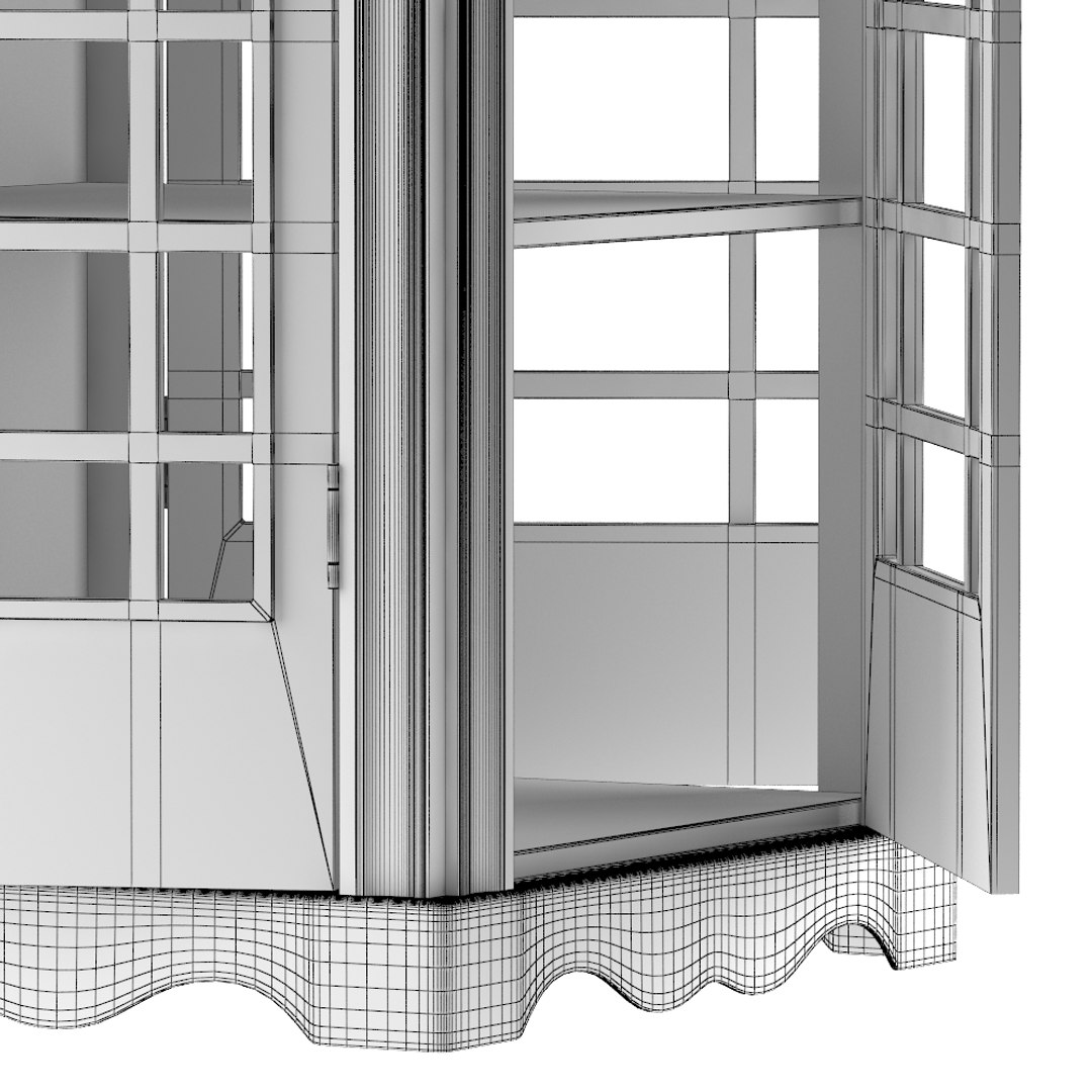 3d Model Showcase London Telephone Box