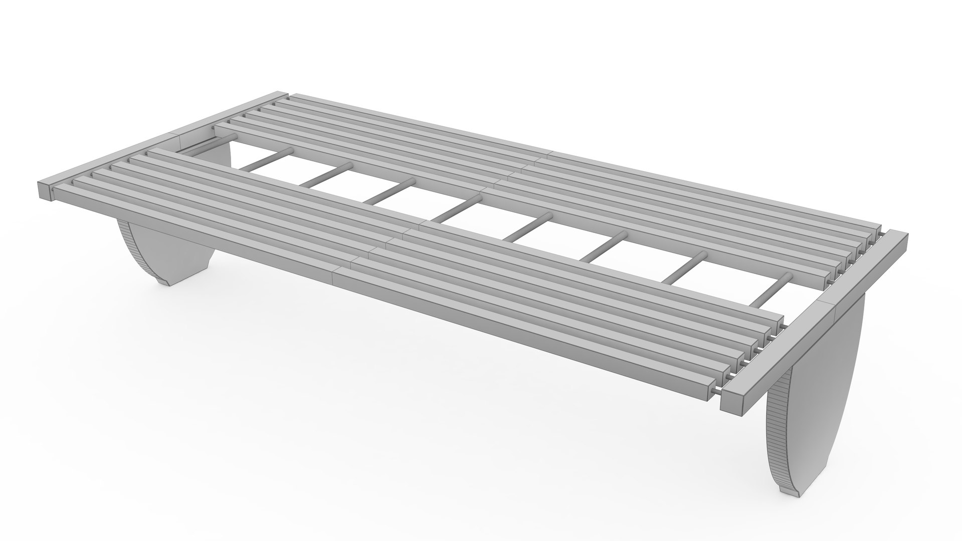 3D BENCH VI Model - TurboSquid 2144749