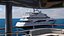 Modern Charter Ocean Vessel on Water