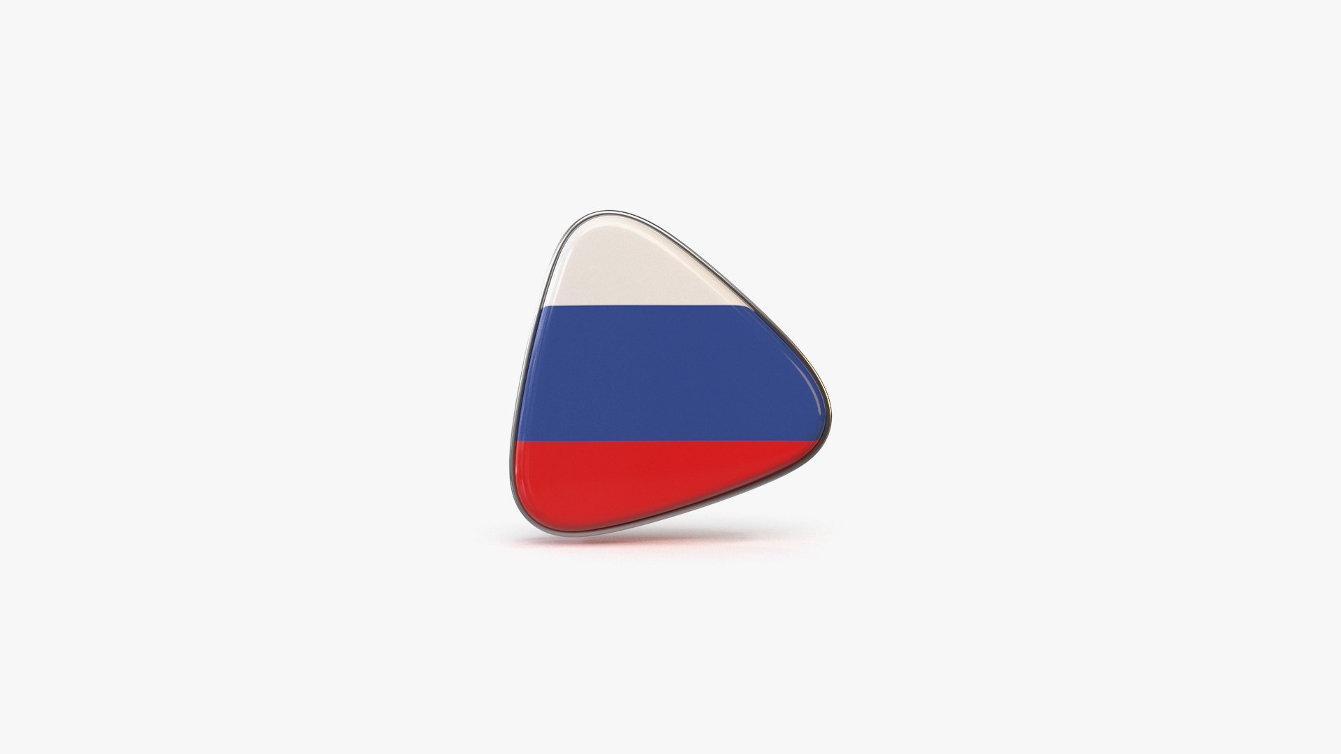 Russia Flag Icon, Flag 3 Iconpack