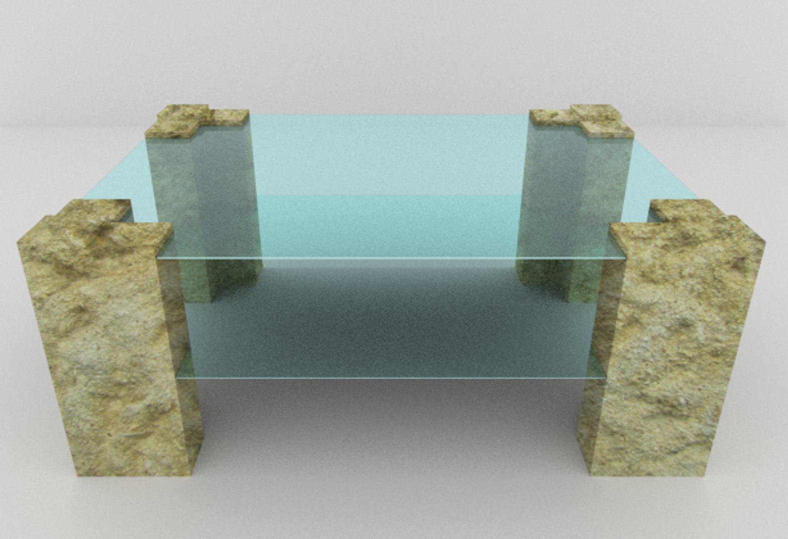 3d modern table model