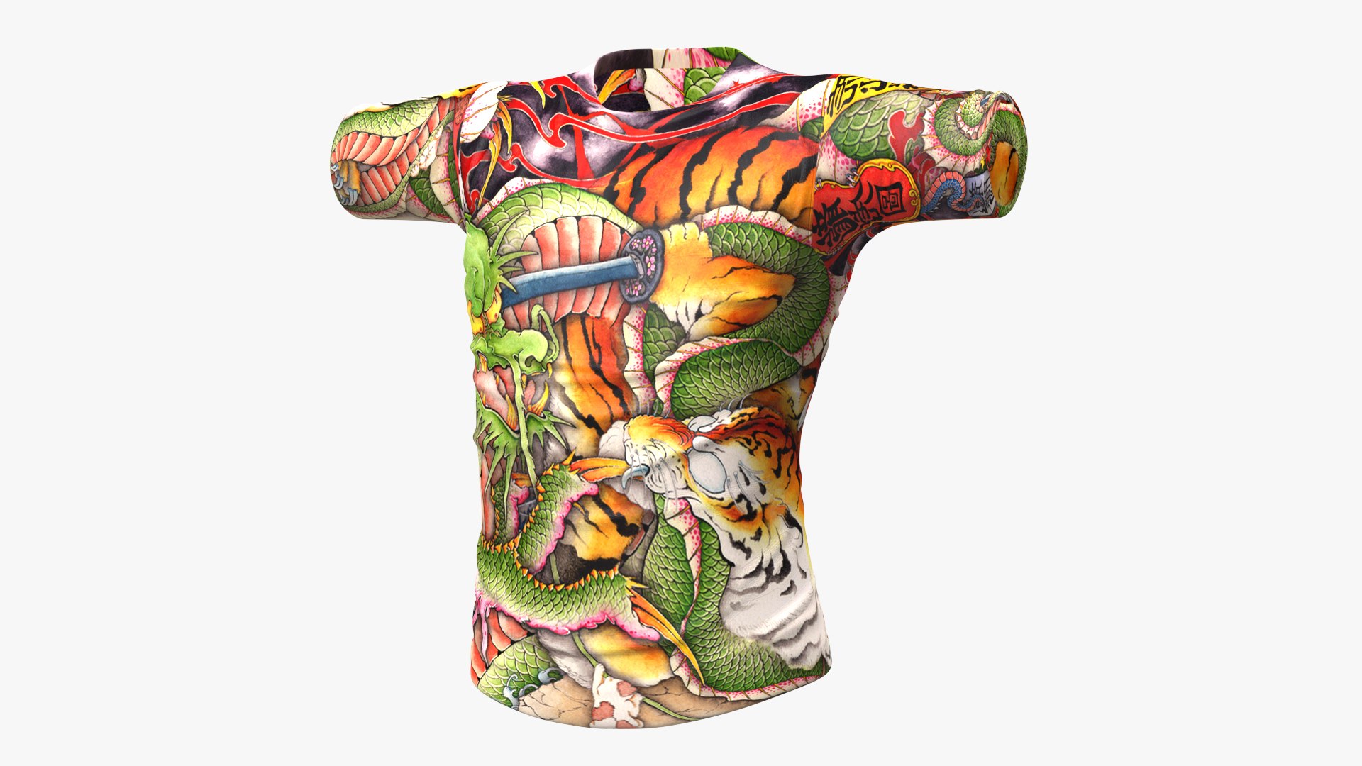 Short Sleeve T Shirt 3D model preview