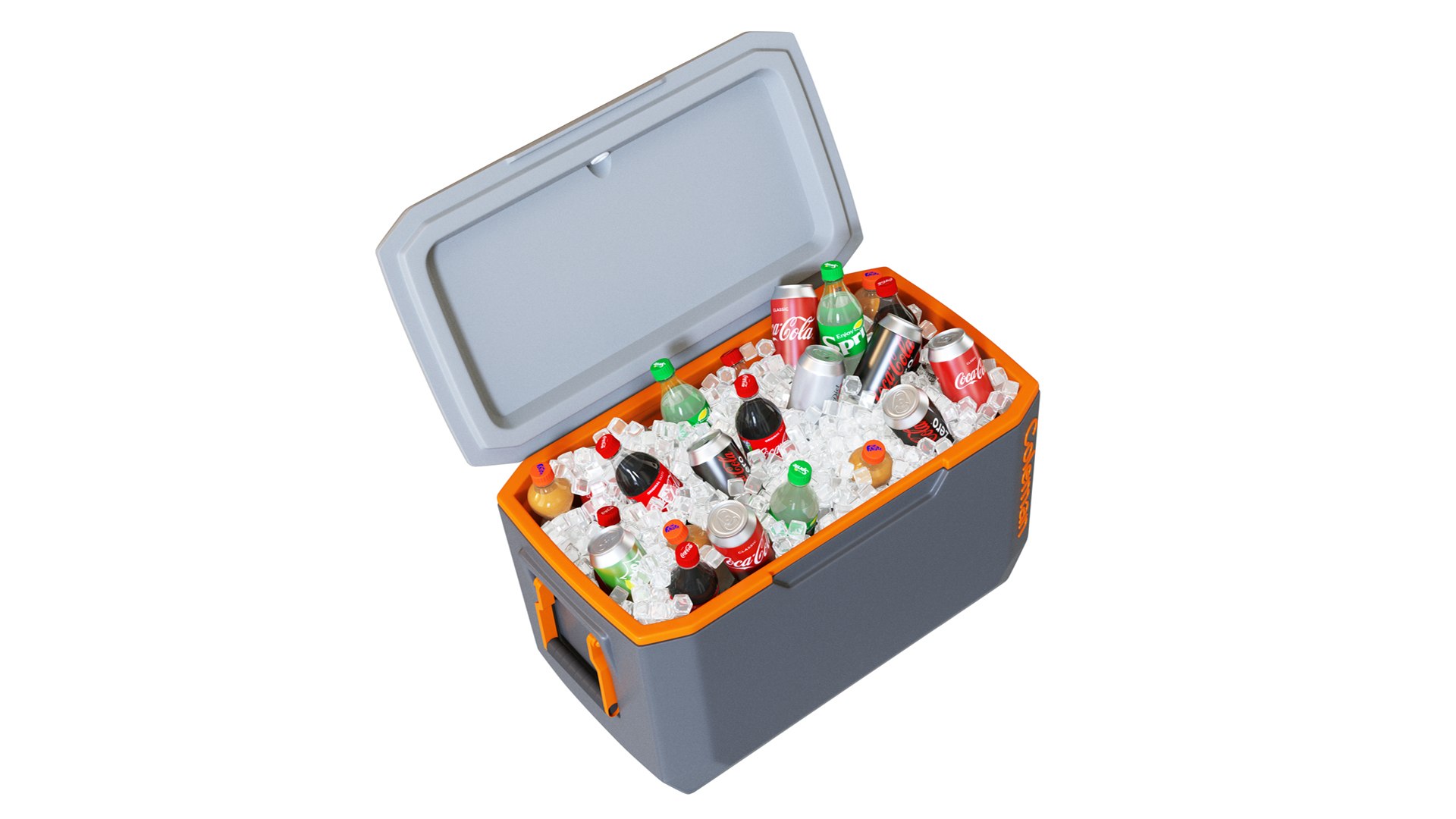 3D Coleman Cooler Box 70QT Xtreme Cool Model - TurboSquid 2219558