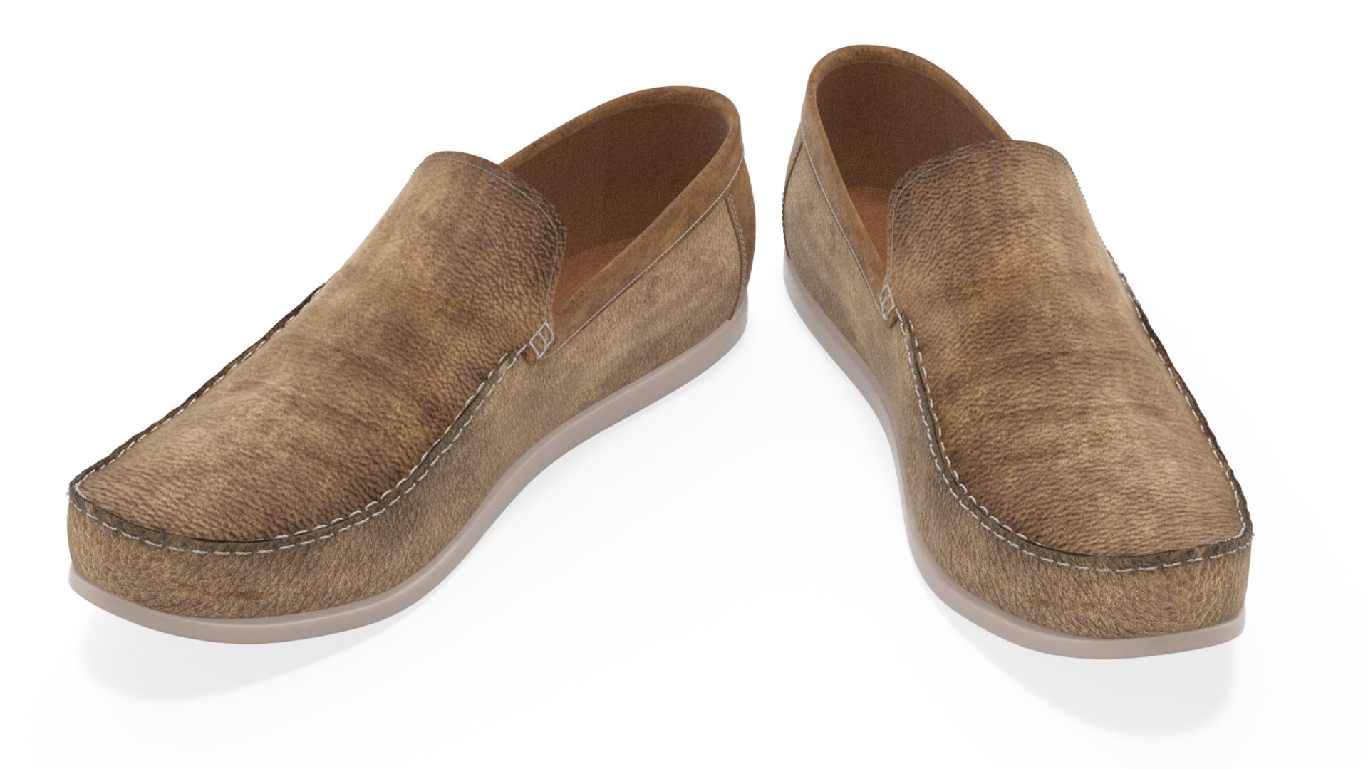Boat Man Shoes 3D model preview