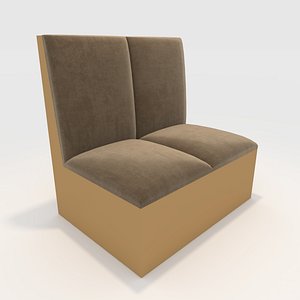 3D Sofa Cafe 3