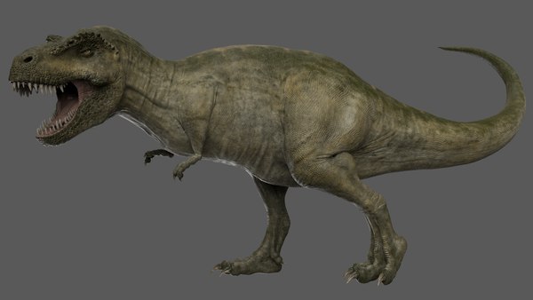 modelo 3d T-Rex verde animado - TurboSquid 1539161
