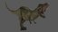 3D tyrannosaurus rex t-rex green