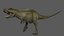 3D tyrannosaurus rex t-rex green