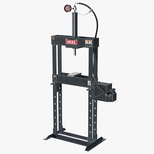 Dake 10 Ton Manual Hydraulic Bench Press