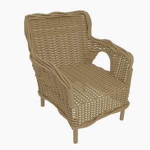 armchair ikea 3d model