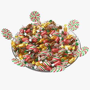 3D Christmas Candy Bowl