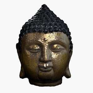 3D Buddha Head
