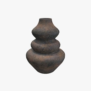 Medieval Wodden Water Jur 02 3D model