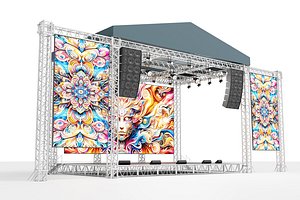 3D Concert Stage 04