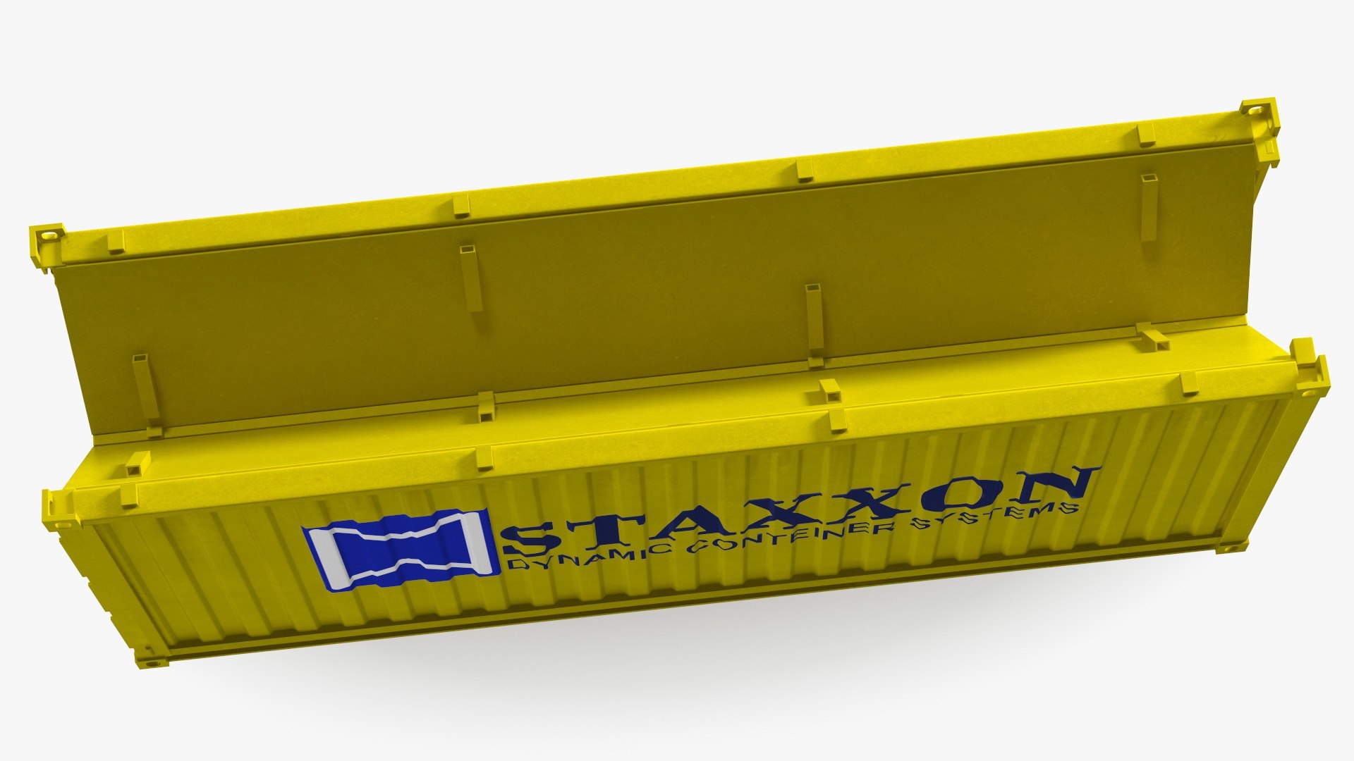 Shipping Container With Foldable Panels 3D - TurboSquid 2226191