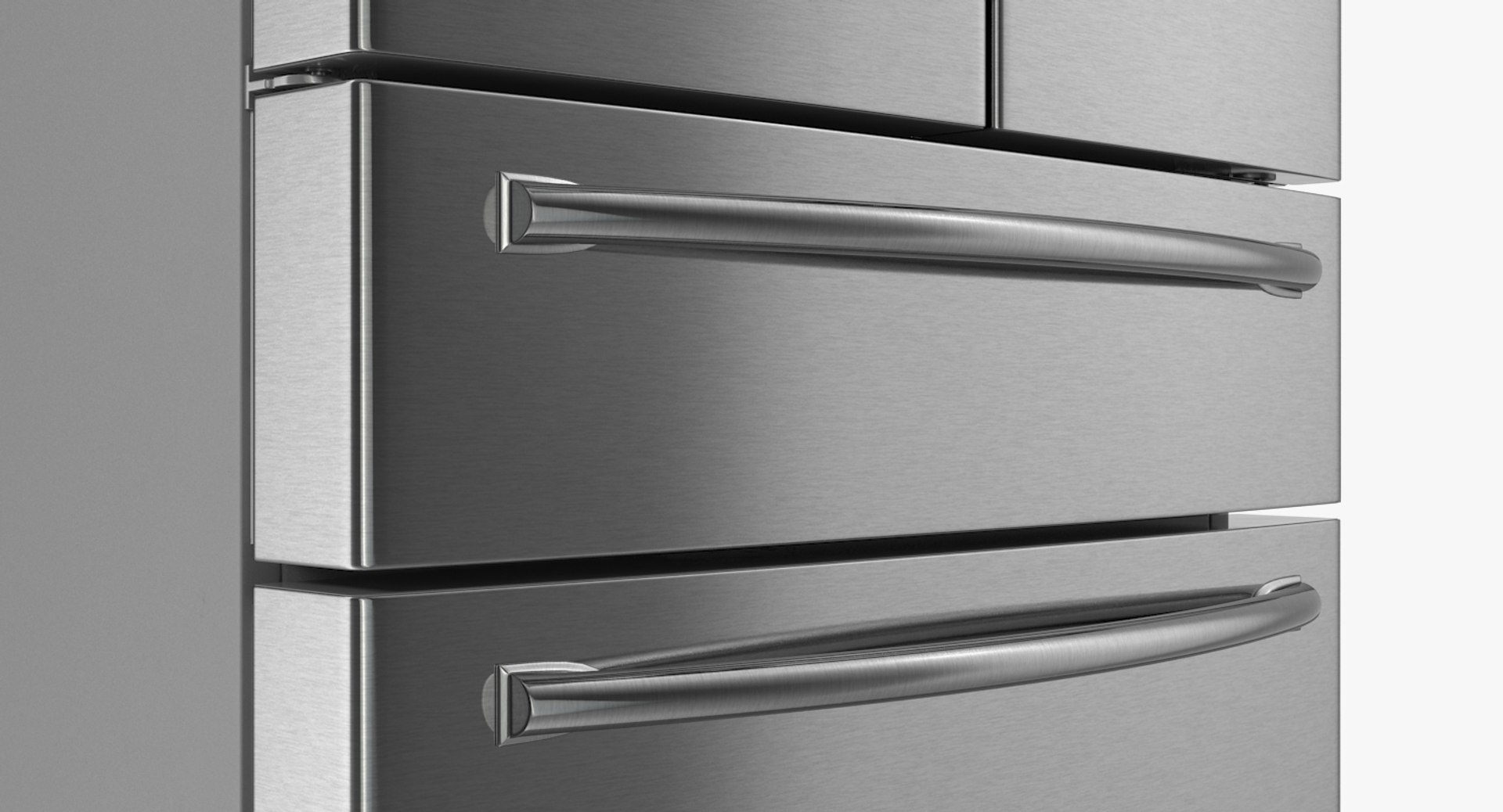 3D refrigerator samsung 4 door model TurboSquid 1242872