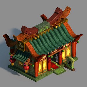 3D model gang building - primary