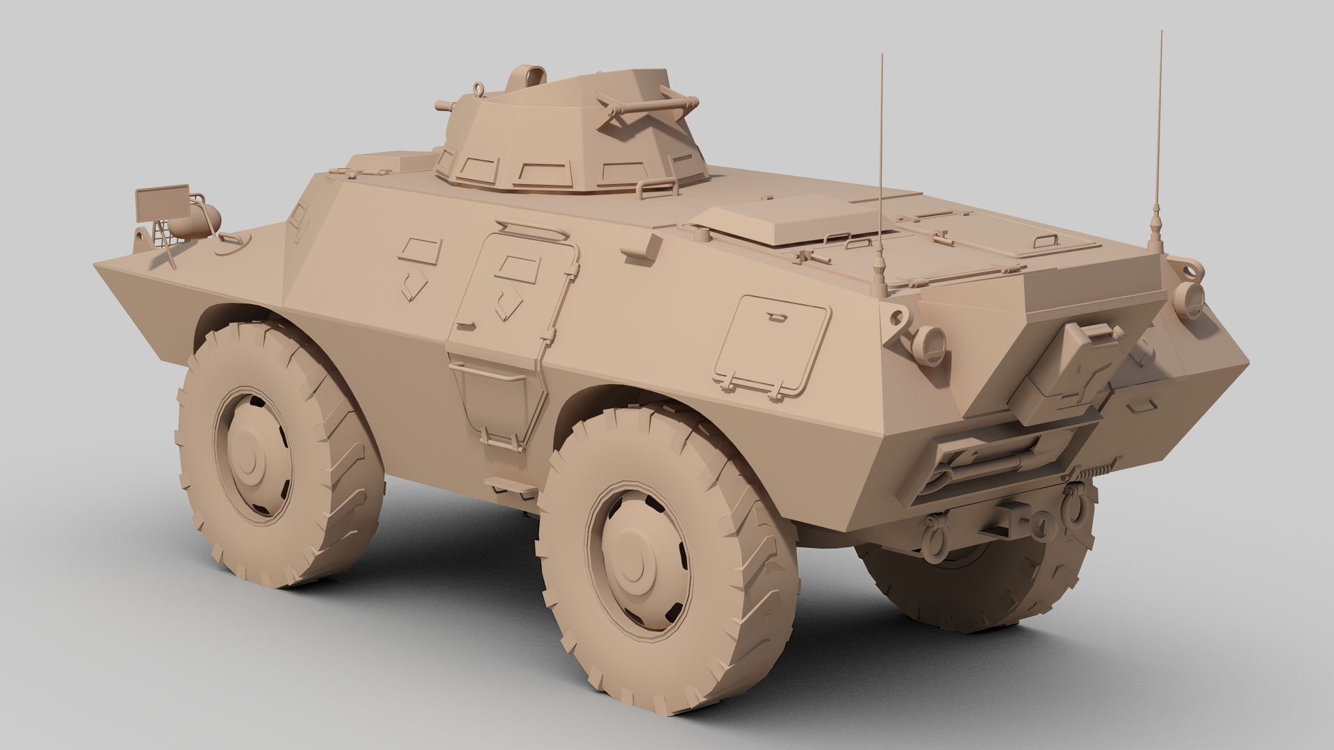 Cadillac Gage V100 Commando 3D Model - TurboSquid 2337147