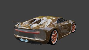 Sports Car - Brown