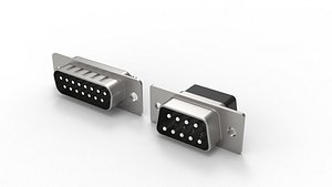 Pin Connectors 3D model