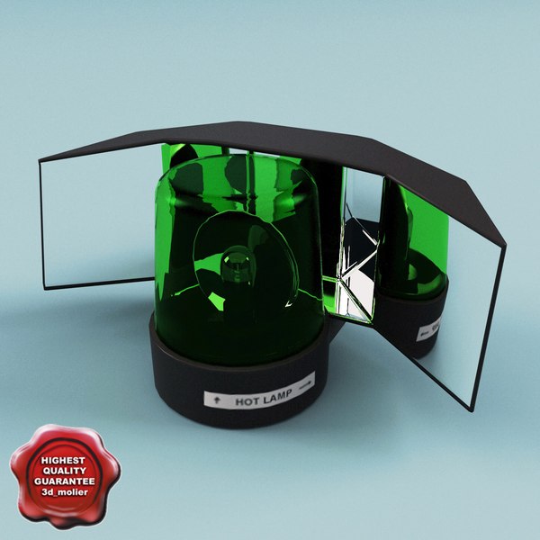 3d obj warning light