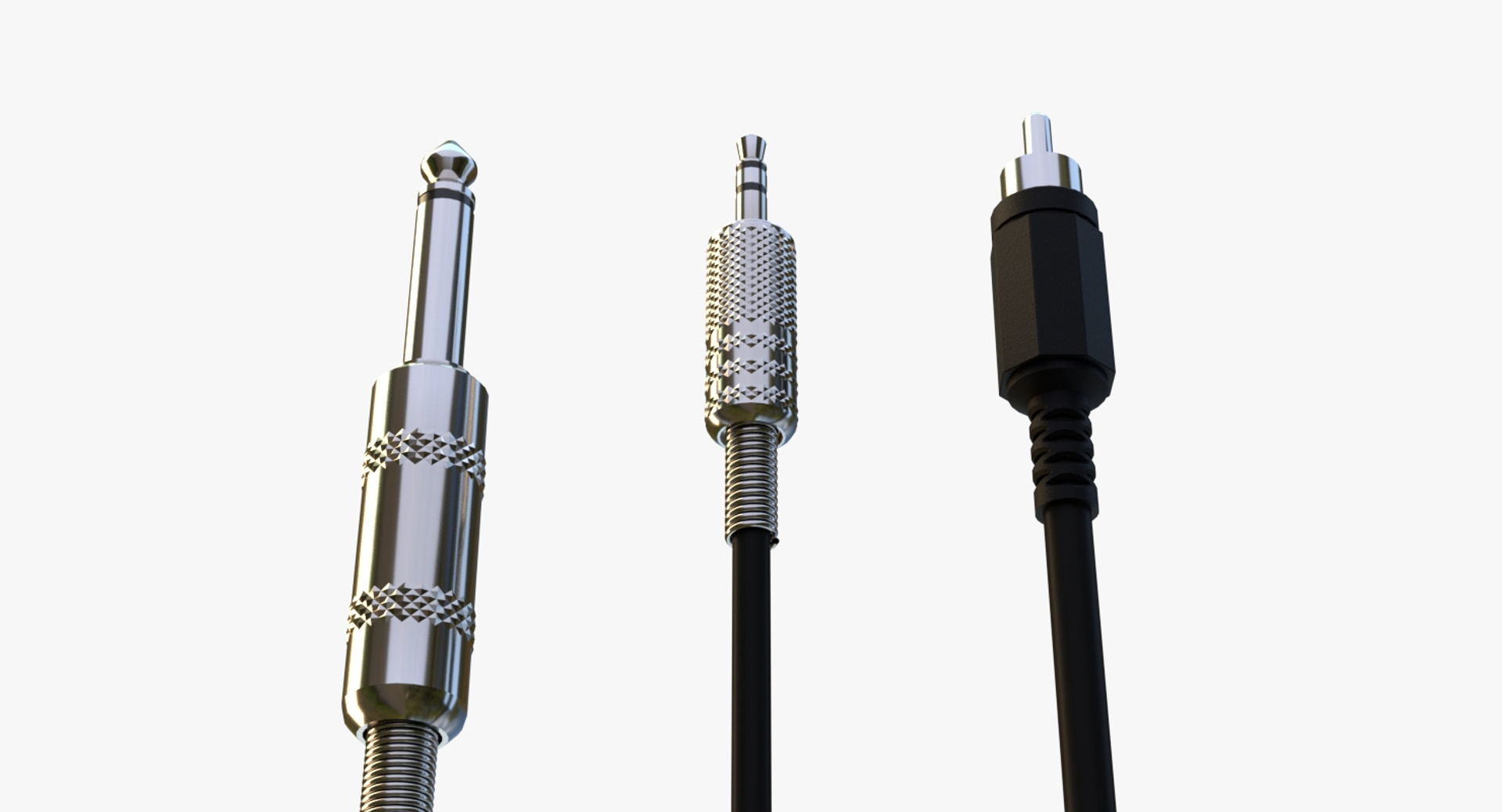 Free jack connectors model - TurboSquid 1424706