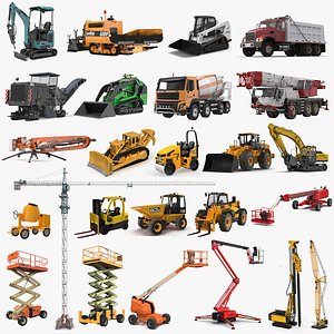 Construction Vehicles Big Collection 3
