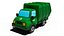 3D Cartoon Garbage Truck