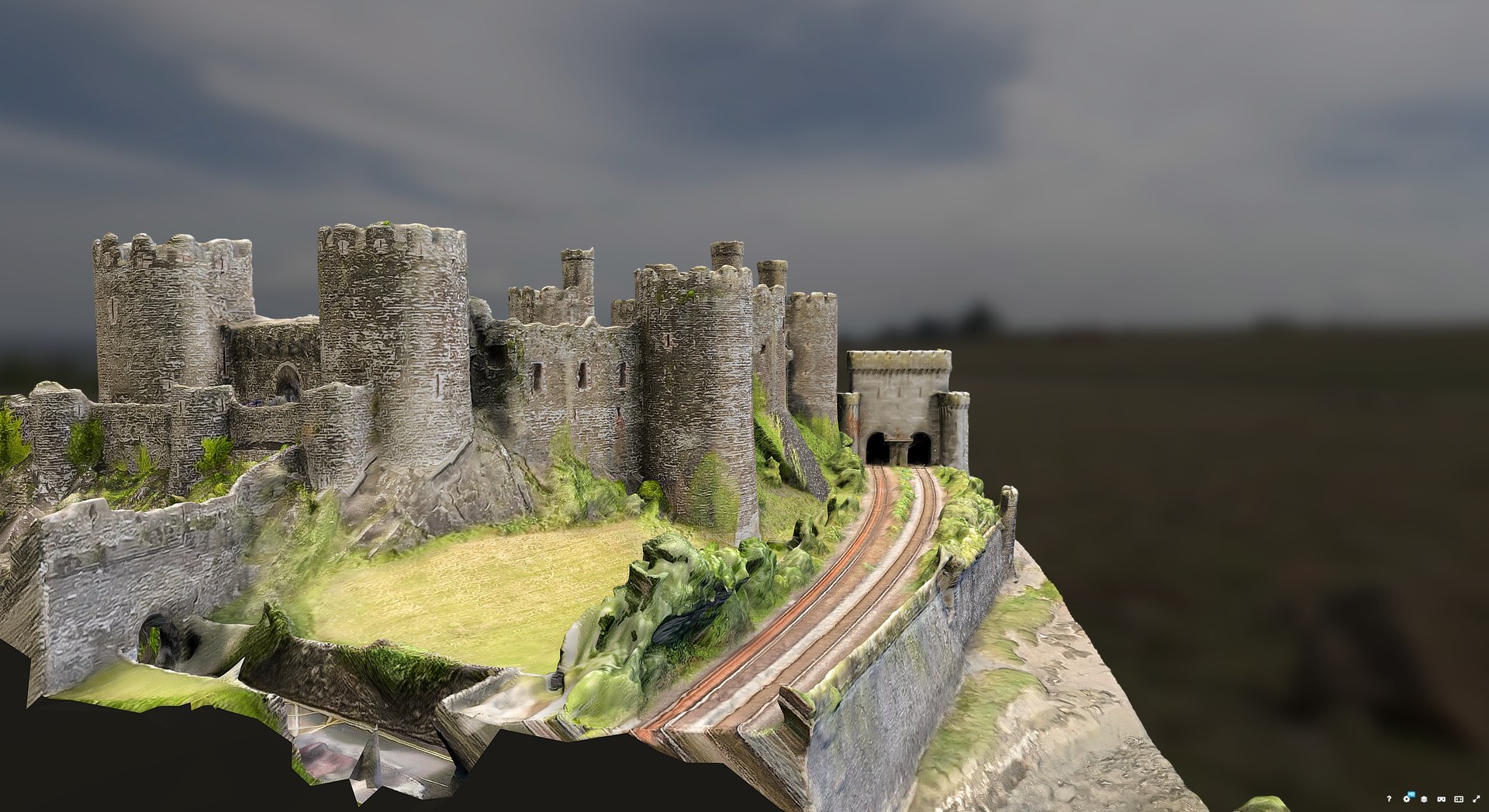 Conwy Castle 3D model https://p.turbosquid.com/ts-thumb/ze/xN9DJr/LM/preview4/png/1777665594/1920x1080/fit_q87/f699adc98b7c83c656d18cf170398e02239307a5/preview4.jpg